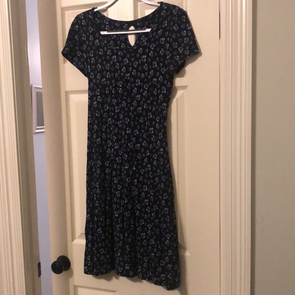 Dex Short Sleeve Floral Dress‎ Size Medium - Picture 1 of 6